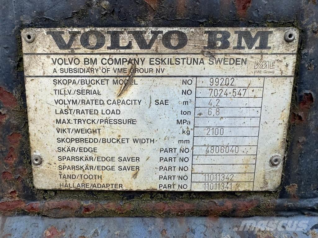 Volvo 4.2 m3 Cucharones