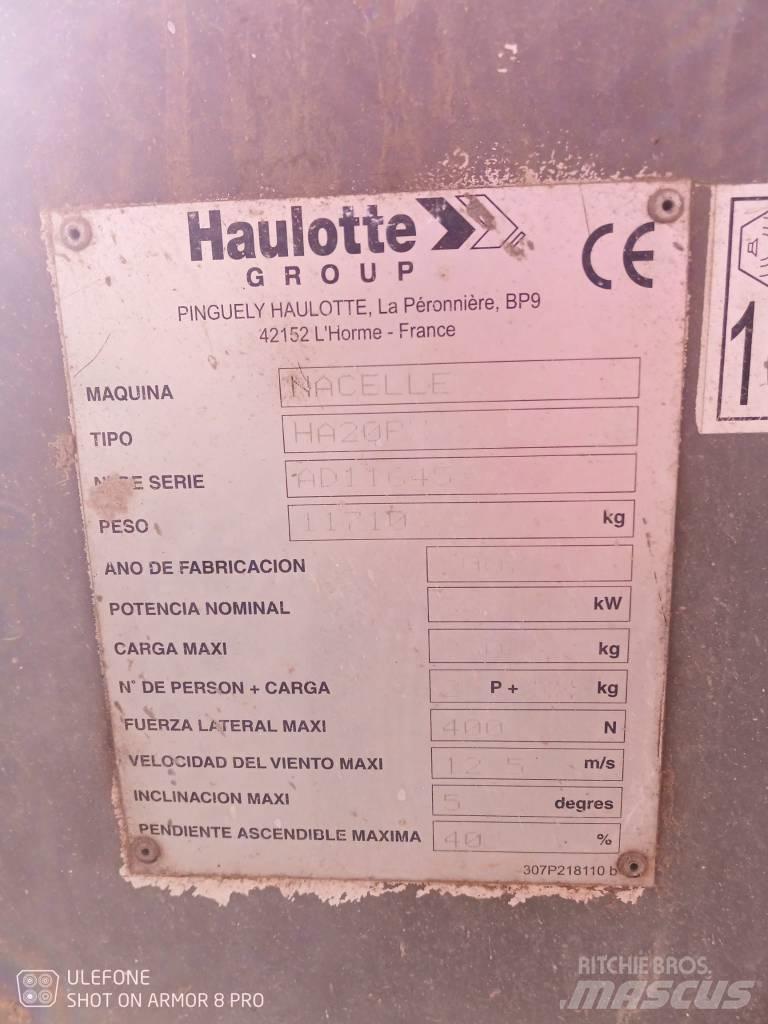 Haulotte HA 20 PX Plataforma de trabajo articulada