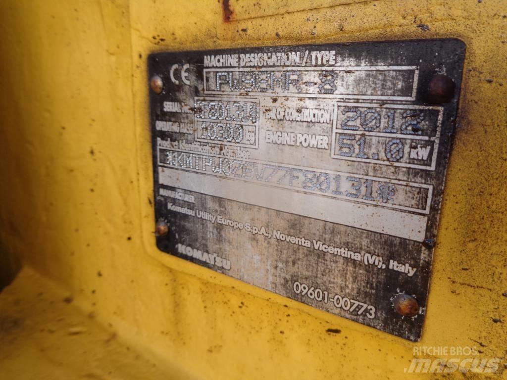 Komatsu PW 98 MR-6 Excavadoras de ruedas