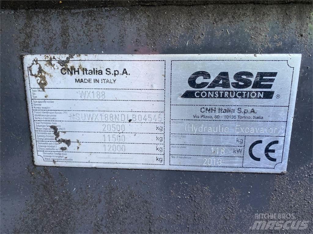 CASE WX188 Excavadoras de ruedas