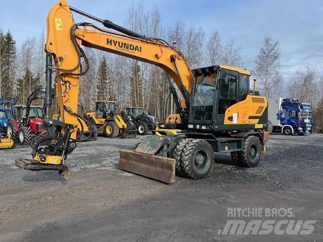 Hyundai HW 140 Excavadoras de ruedas