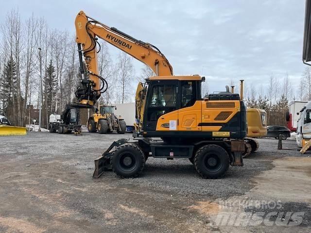 Hyundai HW 140 Excavadoras de ruedas