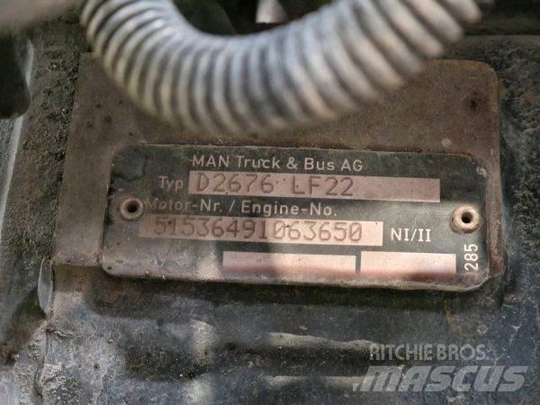 MAN D2676 LF22 Motores