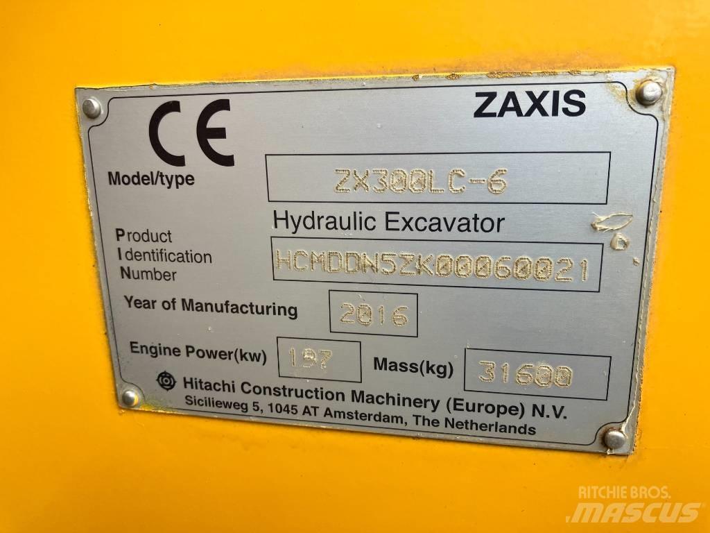 Hitachi ZX300 LC-6 Excavadoras de cadenas