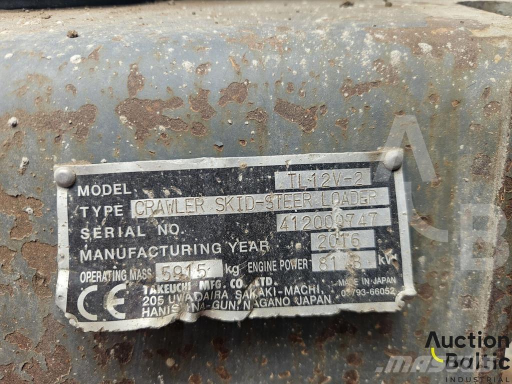 Takeuchi TL12V-2 Cargadoras sobre orugas