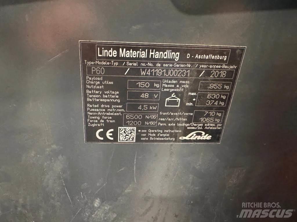 Linde P 60 Almacenaje - Otros