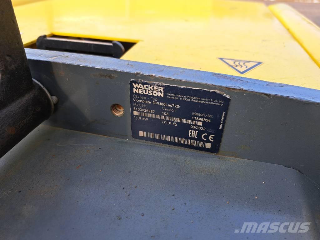 Wacker Neuson DPU 80 Vibradores