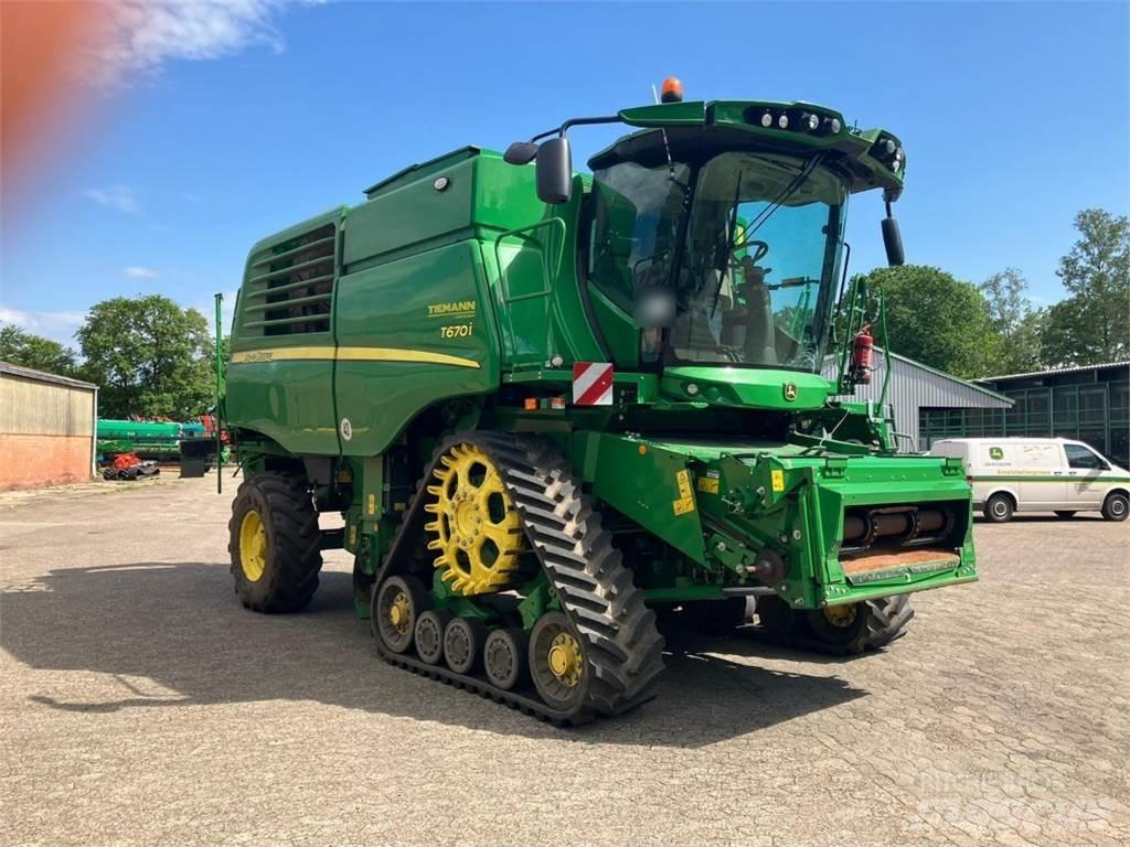 John Deere T670 Cosechadoras combinadas