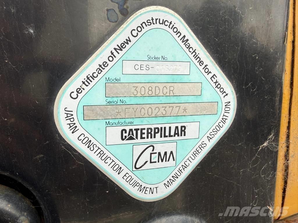 CAT 308 D CR Excavadoras de cadenas