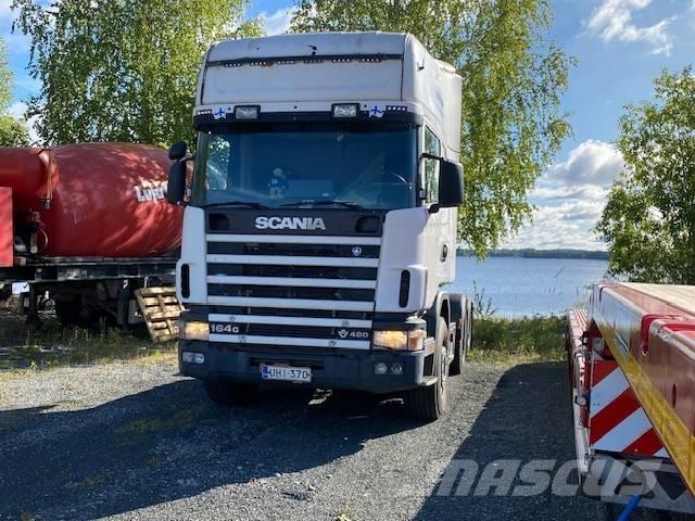 Scania R 164, 6x2 Cabezas tractoras