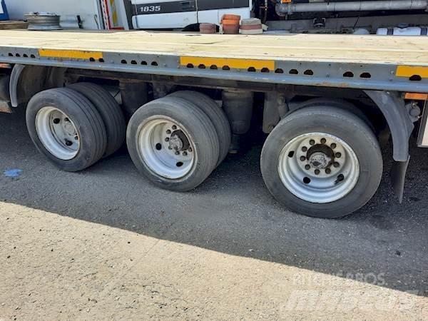 Saxas SPS 137-18-V Semirremolques de plataformas planas/laterales abatibles