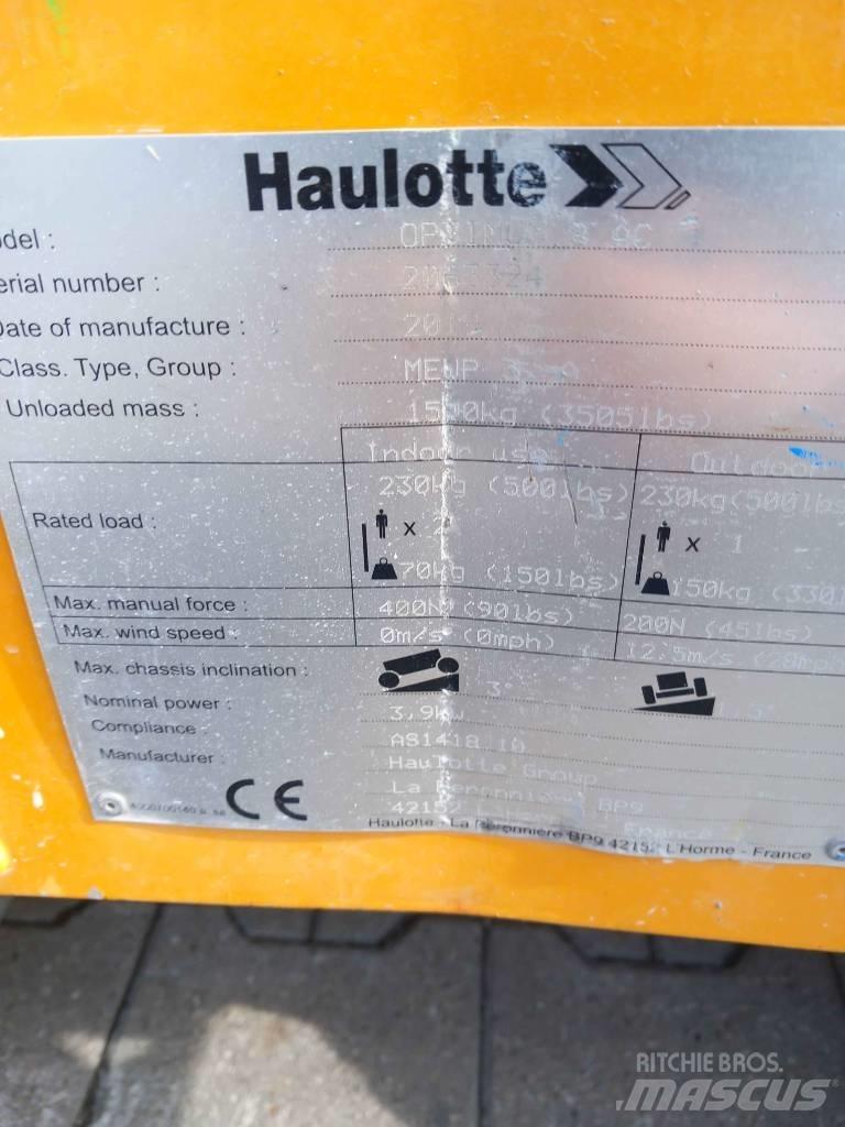 Haulotte Optimum  8 Plataformas tijera