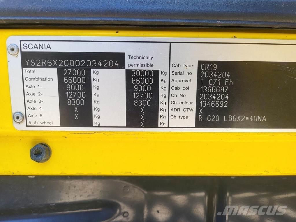 Scania R620 6X2*4 Camiones bañeras basculantes o volquetes