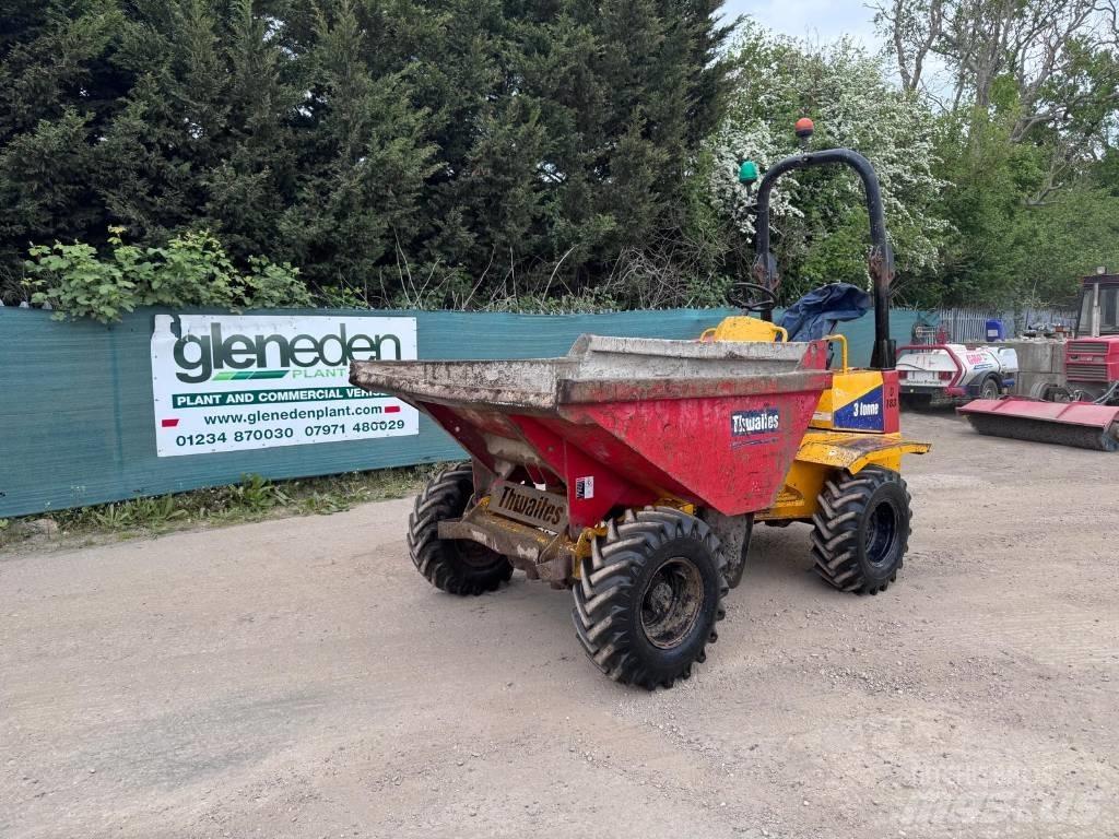 Thwaites 3 tonne Dúmpers de obra