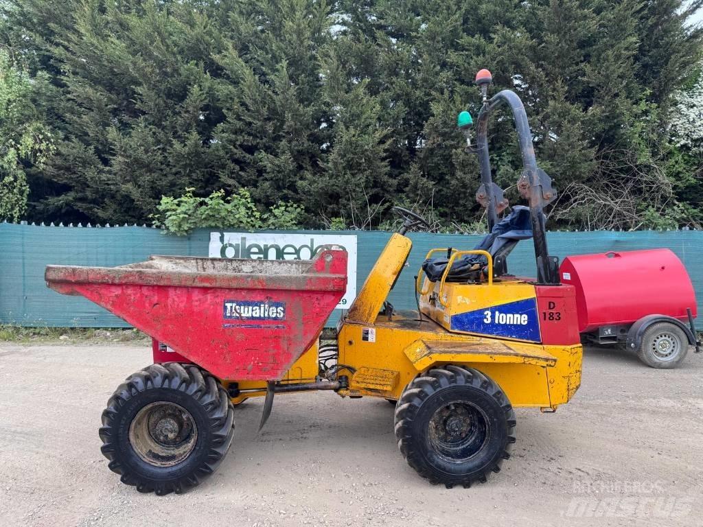 Thwaites 3 tonne Dúmpers de obra