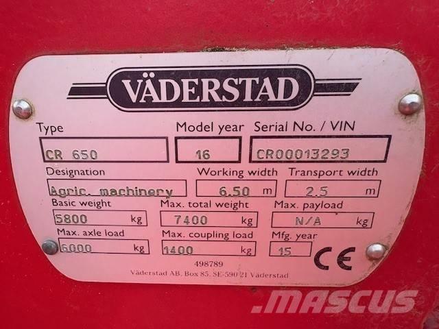 Väderstad Carrier650 Gradas de discos