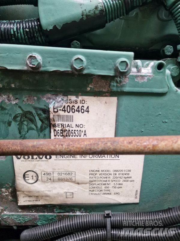 Volvo D6B220 EC09 Motores