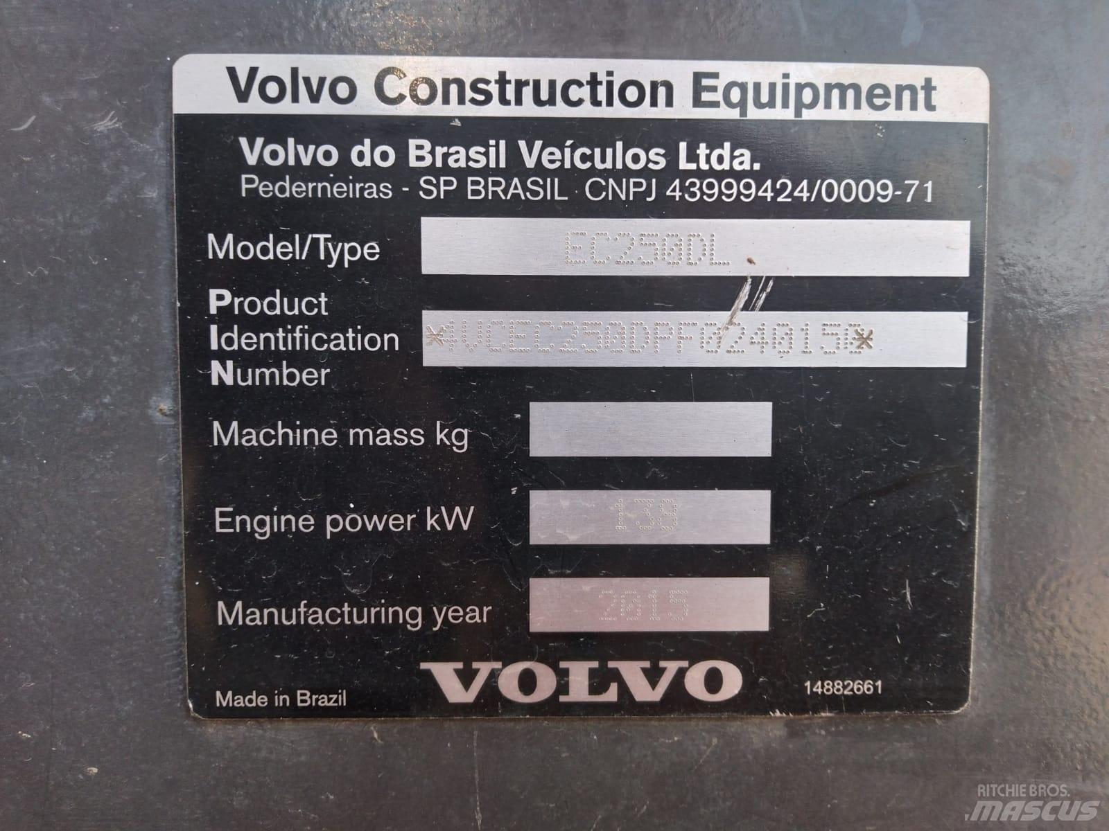 Volvo EC 250 D L Excavadoras de cadenas