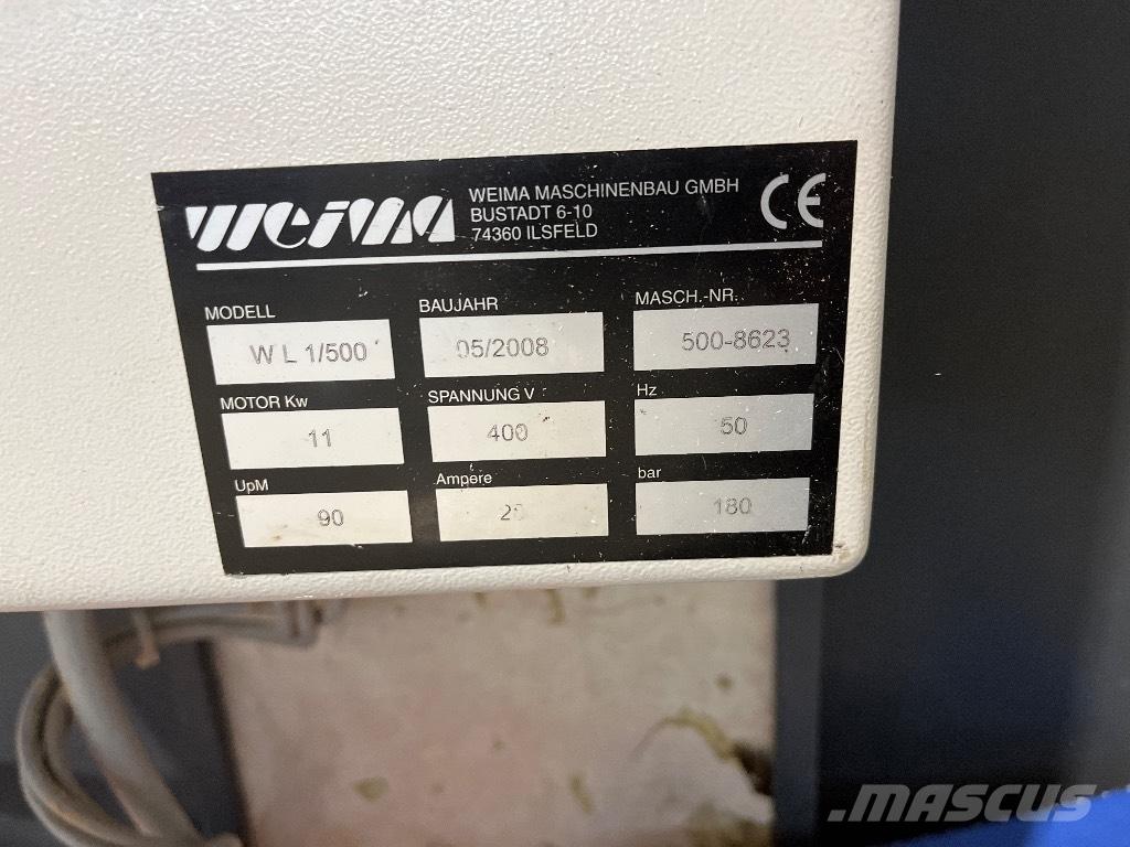 Weima WL 1/500 Máquinas moledoras