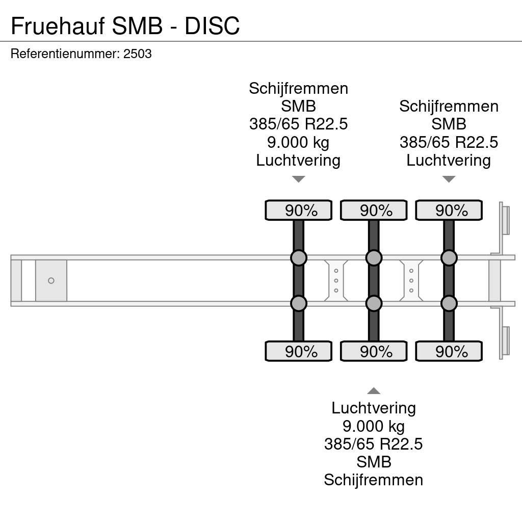 Fruehauf SMB - DISC Semirremolques con caja de lona