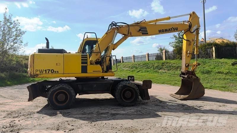 Komatsu PW 170-6 Excavadoras de ruedas