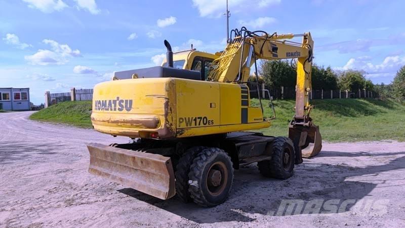 Komatsu PW 170-6 Excavadoras de ruedas