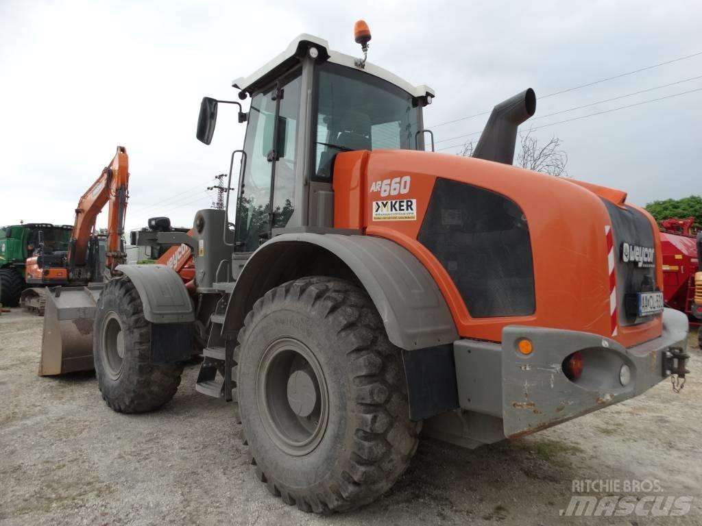 Weycor AR 660 Cargadoras sobre ruedas