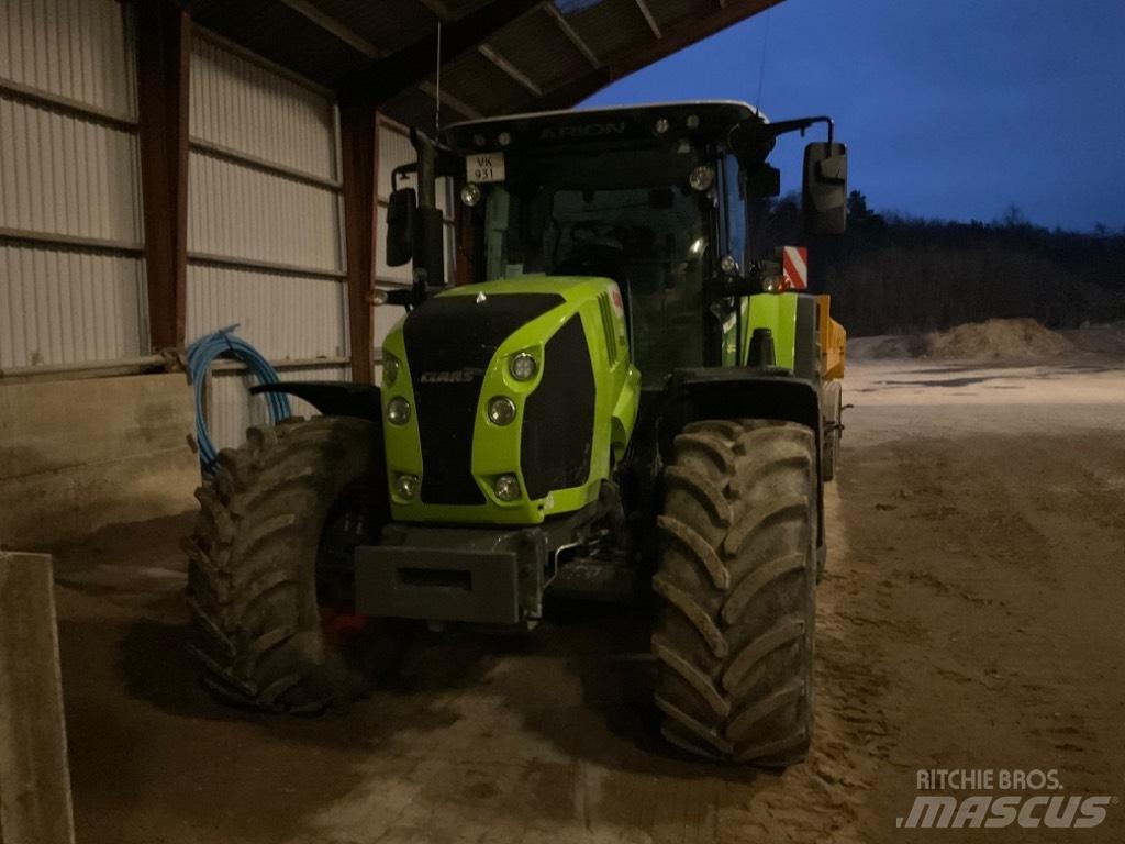 CLAAS ARION 650 cis + Tractores