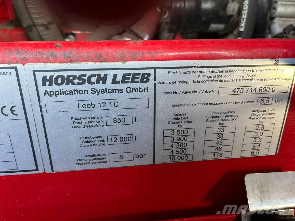 Horsch Leeb 12 TD Pulverizadores arrastrados
