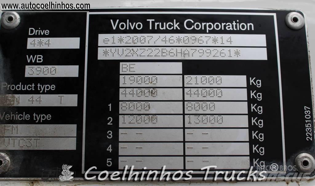 Volvo FMX 410  4x4 Cabezas tractoras