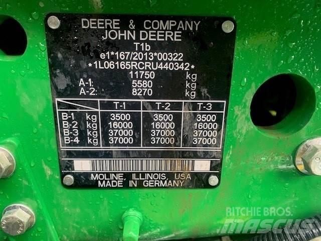 John Deere 6R165 Tractores