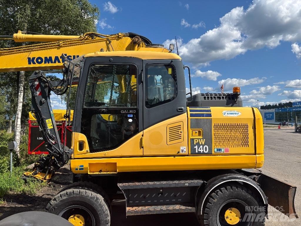 Komatsu PW 140-7 Excavadoras de ruedas