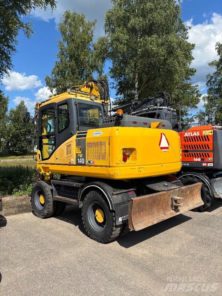 Komatsu PW 140-7 Excavadoras de ruedas
