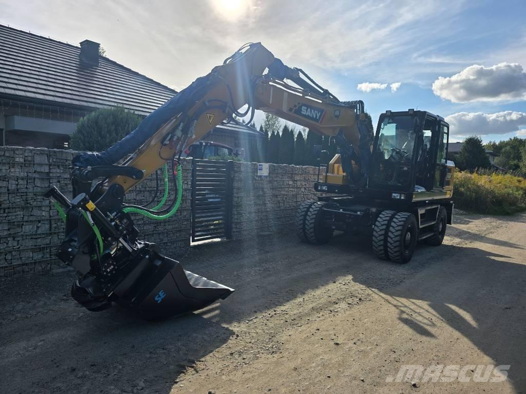 Sany SY 155 W Excavadoras de ruedas
