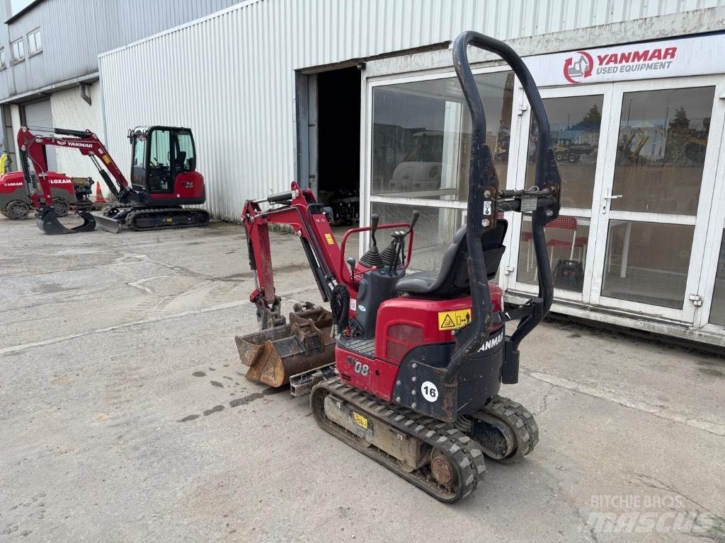 Yanmar SV08 (1D477) Mini excavadoras < 7t