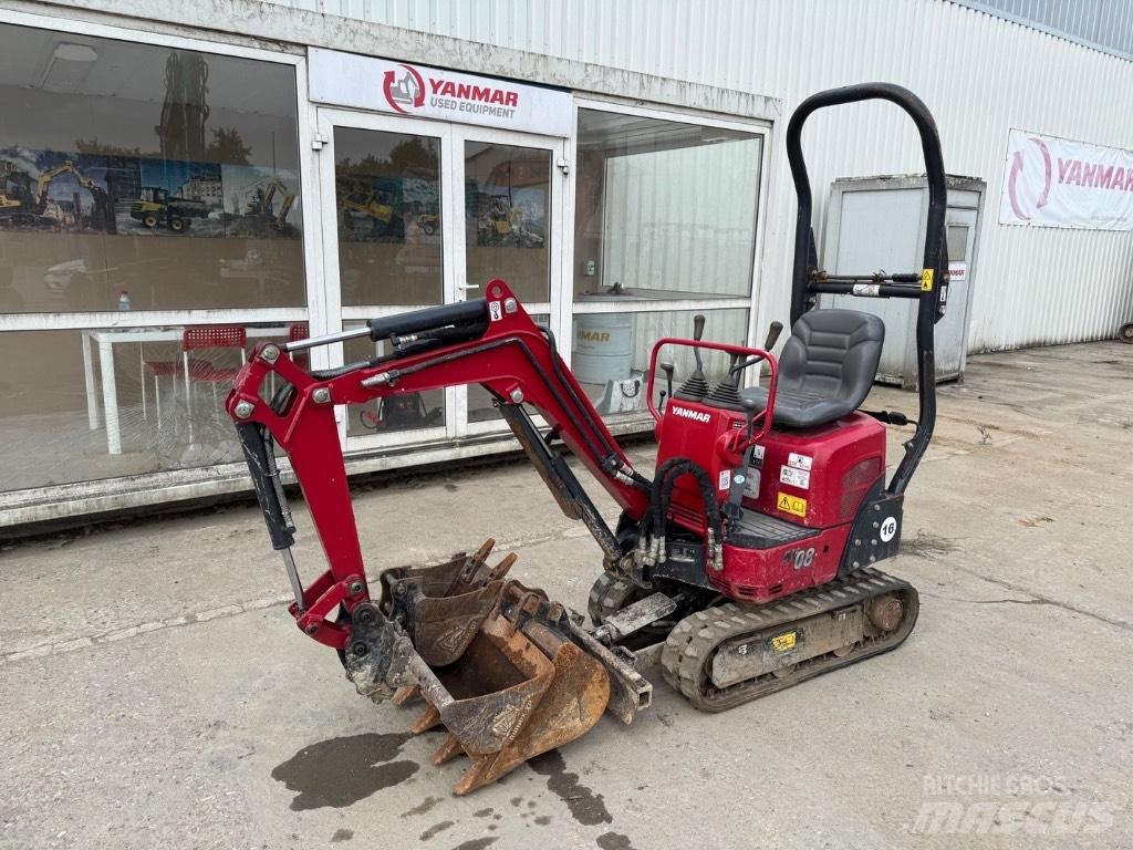 Yanmar SV08 (1D477) Mini excavadoras < 7t