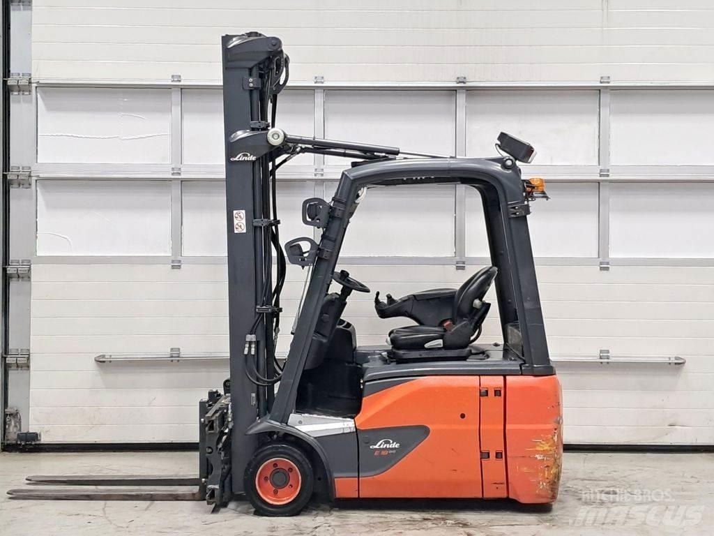 Linde E18-02 Carretillas de horquilla eléctrica