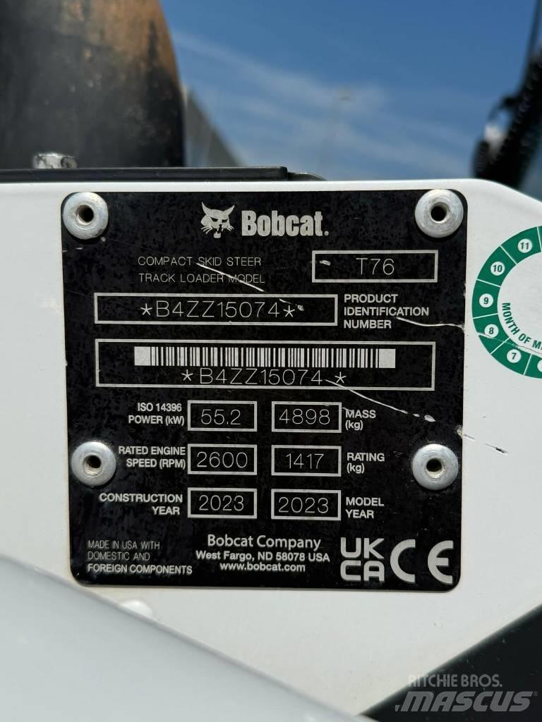 Bobcat T 76 Cargadoras sobre orugas