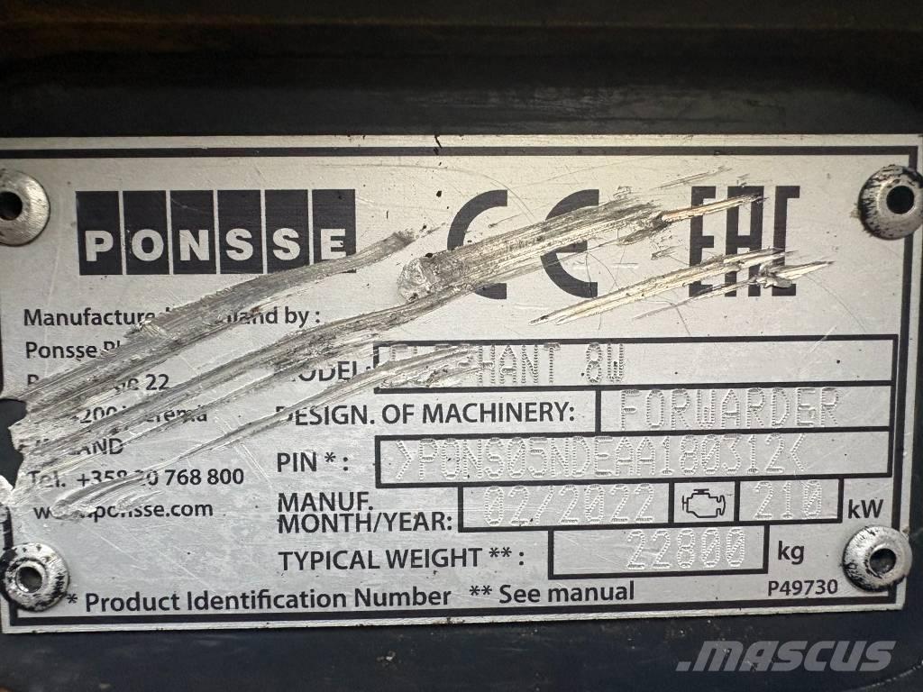 Ponsse Elephant Autocargadoras