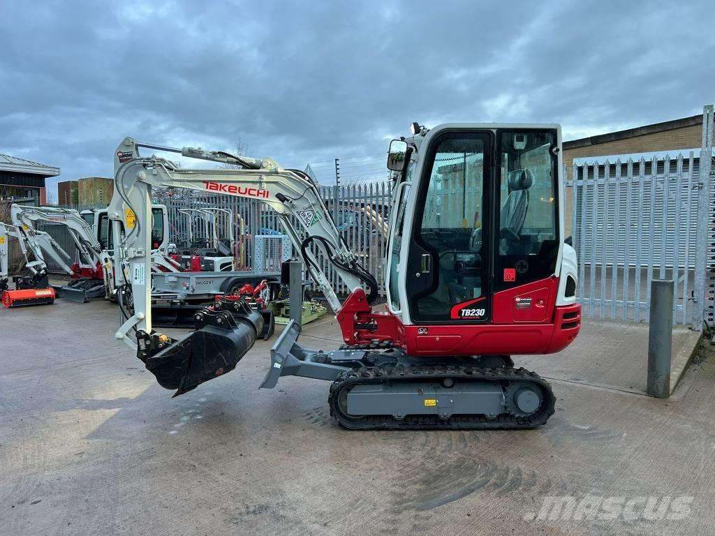 Takeuchi TB 230 Mini excavadoras < 7t