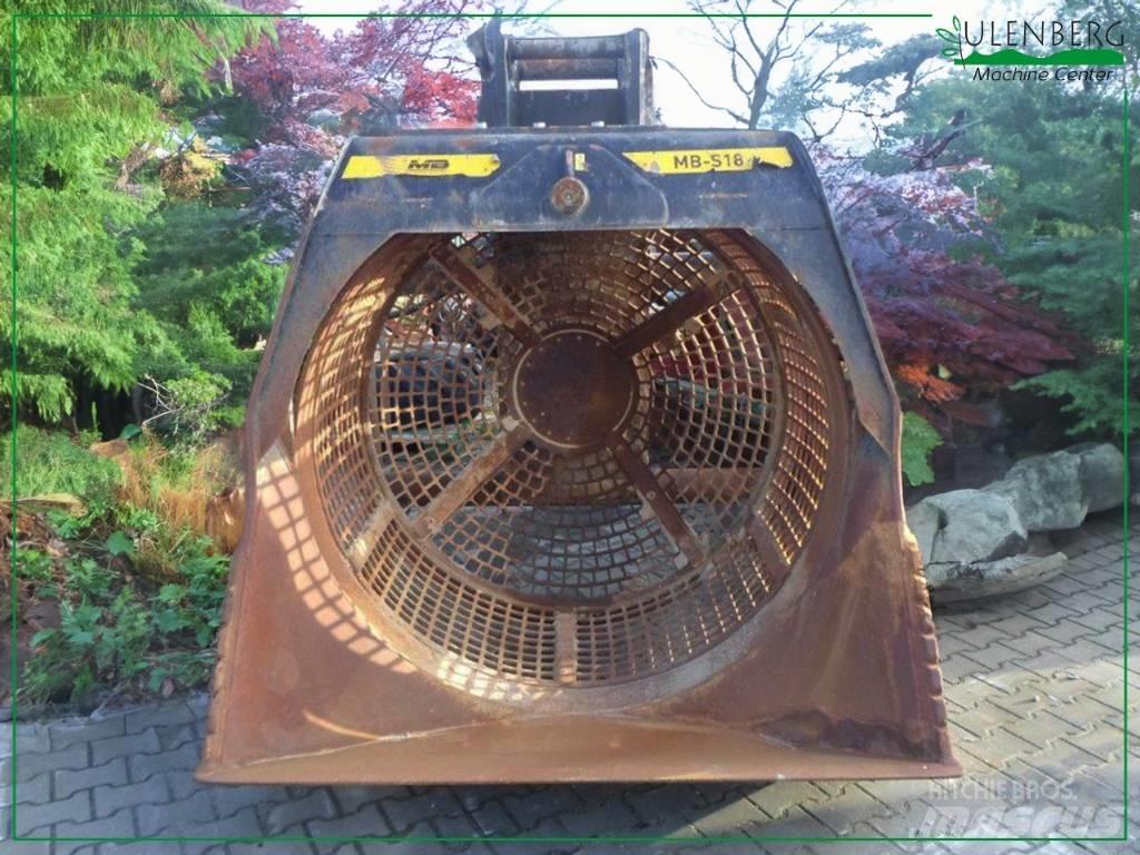 MB Crusher MB-S18 Cucharas separadoras