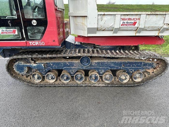 Takeuchi TCR50 Dúmpers sobre orugas
