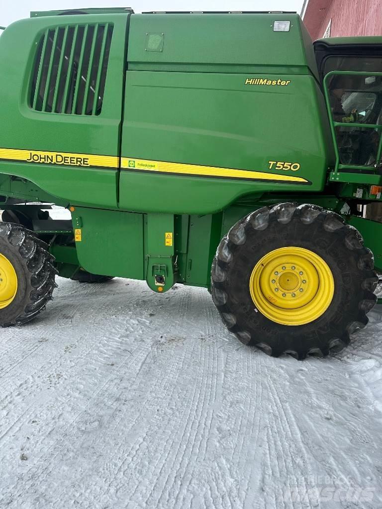 John Deere T550 Cosechadoras combinadas