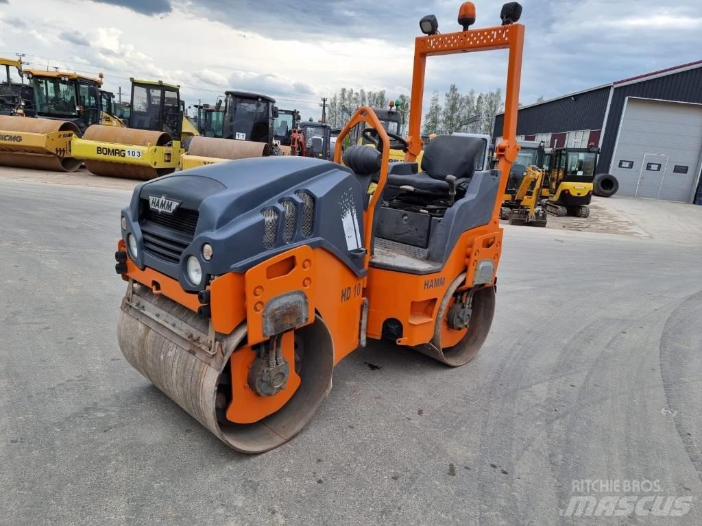 Hamm HD 10 VV Rodillos de doble tambor