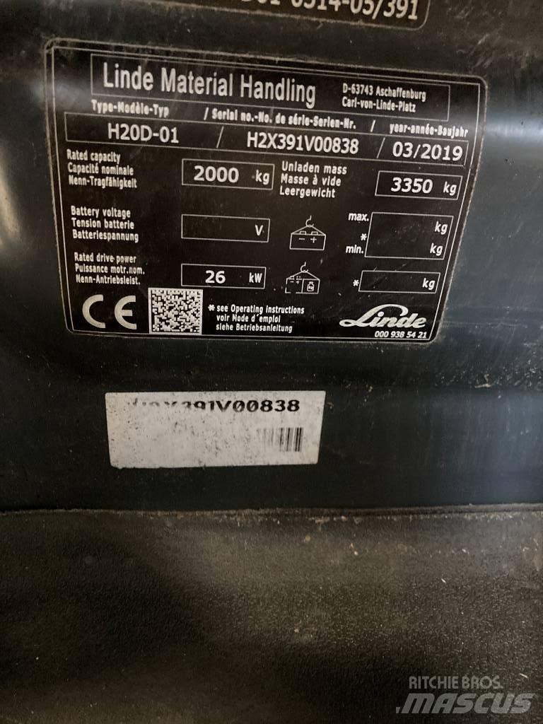 Linde H20D/391 Carretillas diesel