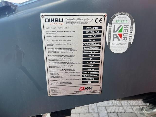 Magni ETBJ 30 RT Plataformas de trabajo telescópica