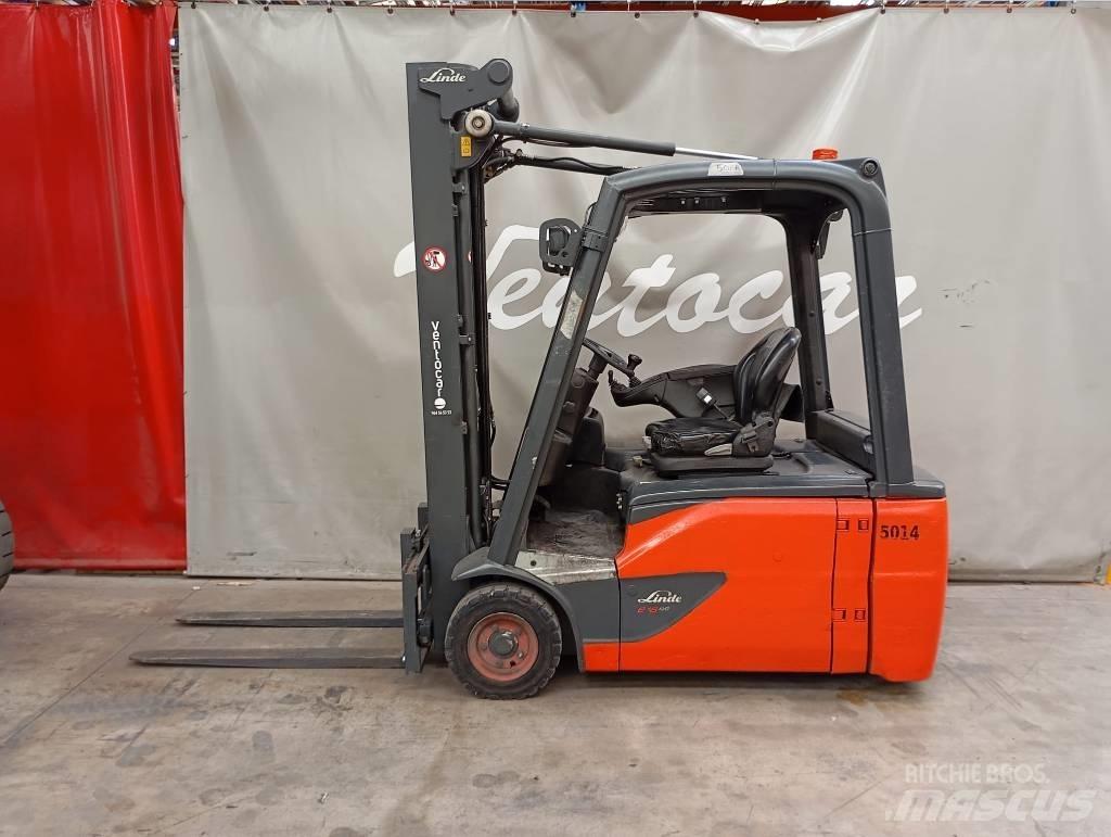 Linde E 16 Carretillas de horquilla eléctrica