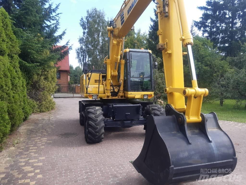 Komatsu PW 130-7 Excavadoras de ruedas
