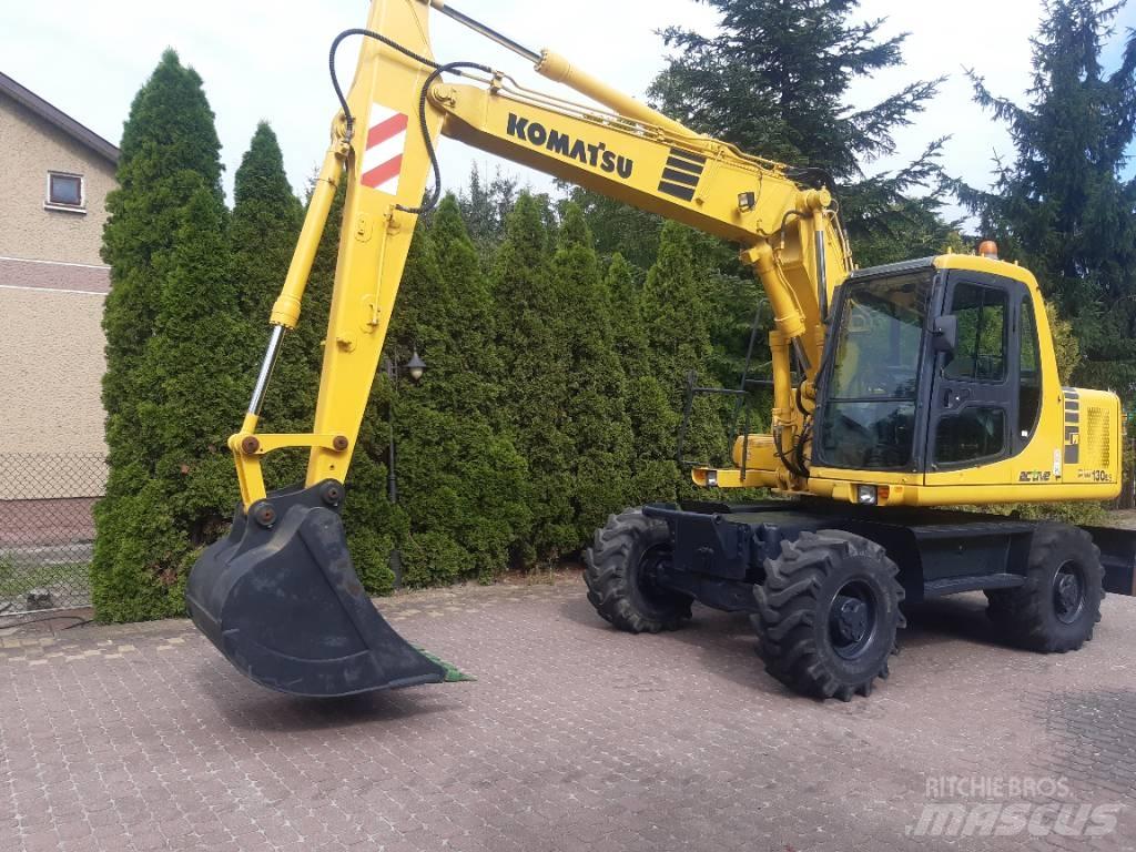 Komatsu PW 130-7 Excavadoras de ruedas
