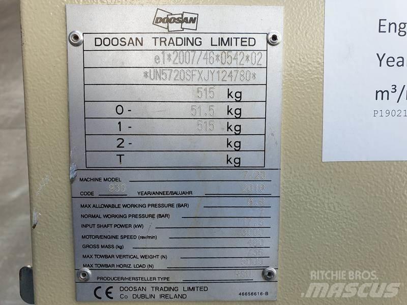 Doosan 7 / 20 Compresores
